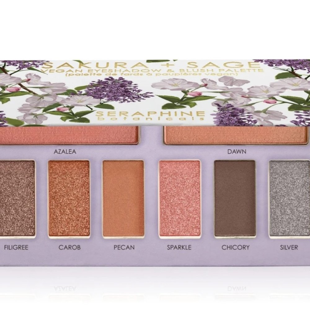 SERAPHINE Sakura + Sage Eyeshadow & Blush $40